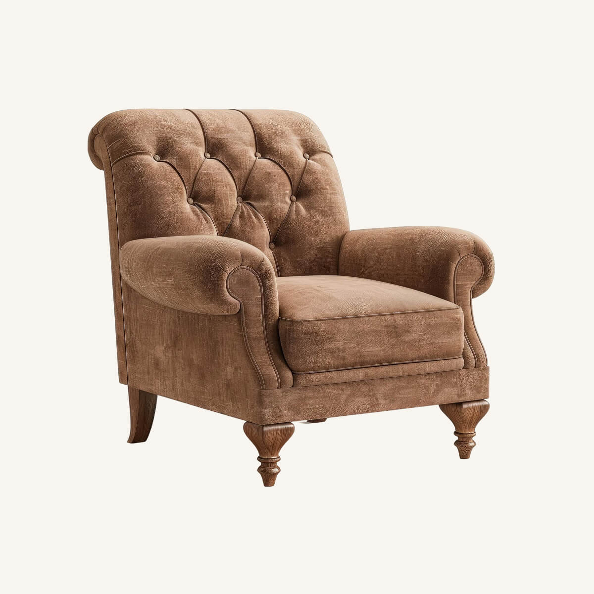 Handcrafted Lounge Chair - Image 4